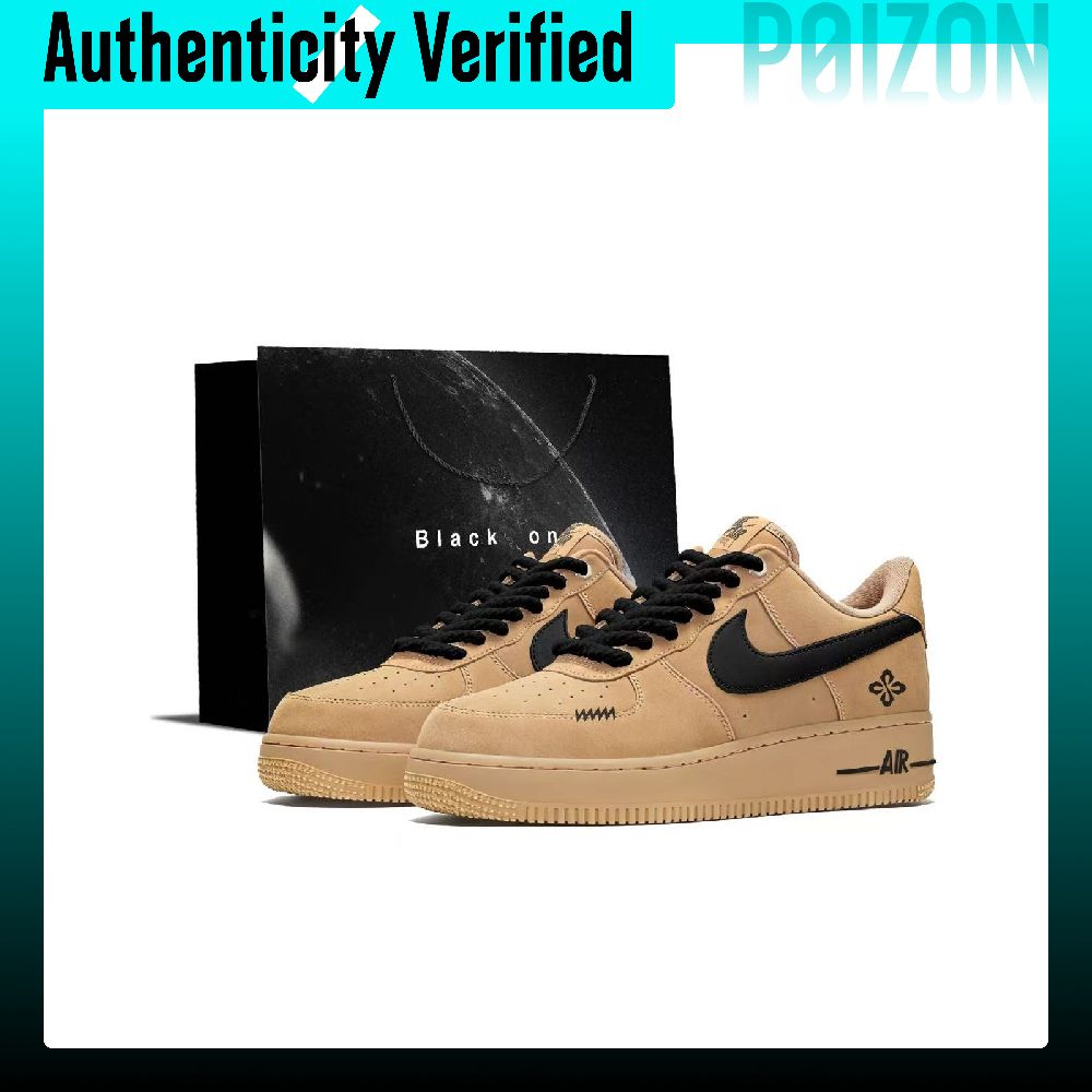Nike Shoes Air Force 1 - ไนกี้ แอร์ ฟอร์ซ 1 สีดำ-น้ำตาล รุ่นวอร์ริเออร์
