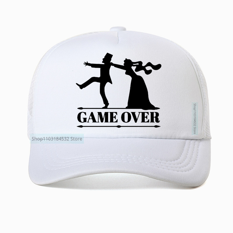 หมวกแก๊ปเบสบอลลาย Game Over Br - Trucker Cap Mesh บทวิจารณ์และราคา