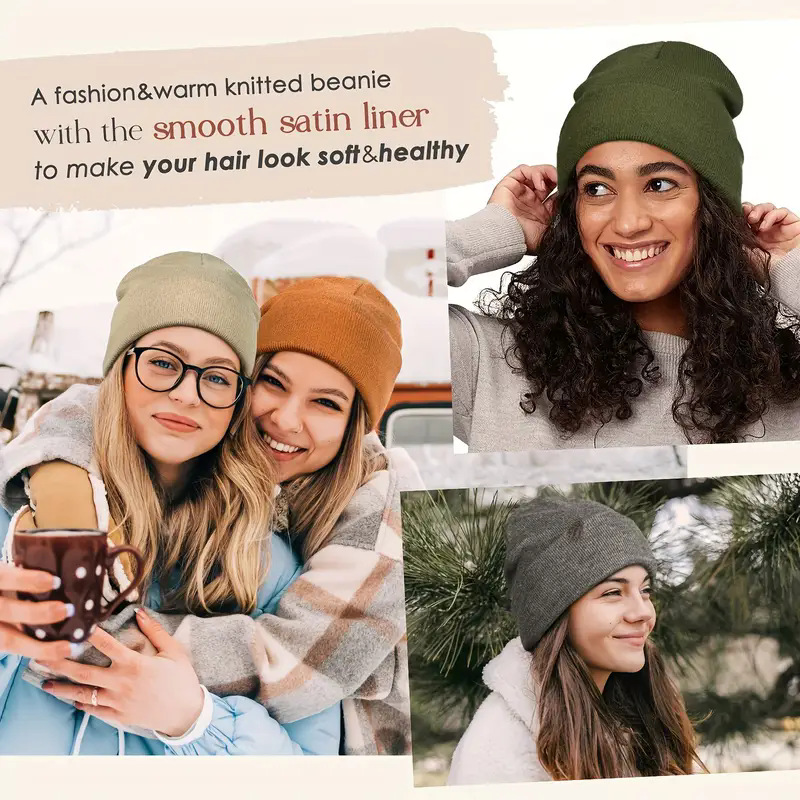 หมวกบีนนี่แบบยูนิเซ็กซ์บุซาติน - Beanie Cuffed Knit บทวิจารณ์และราคา